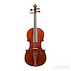French Violin, Jerome Thibouville-Lamy, labeled Copie de/Nicolaus Amatius Cremoniea Hieroni-/-mi Filius Antoni Nepos fecit 16