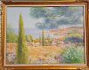 Louis P. Fabien French Belgian Impressionist Painting LARGE