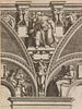 Giorgio Mantovano Ghisi, (Italian, 1520-1582), Prohpets and Sybils, early 1570's (a portfolio of six engravings after Michela