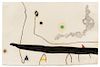 Joan Miro, (Spanish, 1893-1983), Untitled (pl. 16 from Le Marteau sans Maitre), 1976