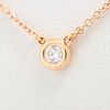 TIFFANY & CO. BY THE YARD DIAMOND 18K ROSE GOLD NECKLACE