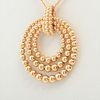 VAN CLEEF & ARPELS PERLE COULEUR TRANSFORMABLE 18K YELLOW GOLD NECKLACE