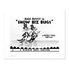 Show Biz Bugs -Both Dancing Numbered Limited Edition Giclee from Warner Bros. with Certificate of Authenticity.