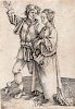 Albrecht Dürer (German, 1471-1528)      The Peasant and His Wife