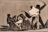 Francisco de Goya (Spanish, 1746-1828)      Disparate Conocido (Que Guerraro)