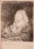 Rembrandt van Rijn (Dutch, 1606-1669)      Man at a Desk Wearing a Cross and Chain