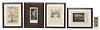 (5) DOROTHY BRENHOLTS STAUFFER HAY (1901-1974) SOUTHWEST DRAWING & ETCHINGS