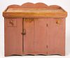 Salmon Painted Dry Sink