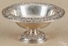 S. Kirk & Son repoussé sterling silver footed bowl, 5'' h., 10'' dia., 17.9 ozt.