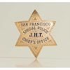 14K Gold San Francisco Presentation Law Badge