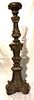 Large Vintage Spanish Colonial candlestick 