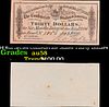 1864 6th Series Confederate States Thirty Dollars Note Grades Choice AU/BU Slider