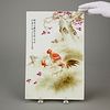 20th c. Chinese Porcelain Plaque Signed Liu Yucen