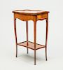 Louis XV Provincial Style Fruitwood Side Table