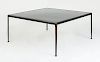 Modern Painted Metal Patio Dining Table, Richard Schultz