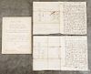 Two Pennsylvania handwritten letters regarding legal matters of money owed, dated 1794 and 1799