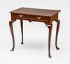 Queen Anne Carved Mahogany Dressing Table