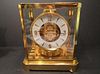 A large fine Brass Air powered Clock, 9" x 7 1/2" x 5 1/2"