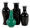 Four Chinese Vases
