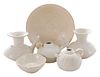 Six Pieces Cream Colored Sung and/or Sung Style Chinese Ceramics