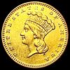 1872 Rare Gold Dollar CLOSELY UNCIRCULATED