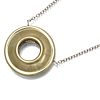TIFFANY & CO. MAGIC STERLING SILVER & 18K YELLOW GOLD NECKLACE