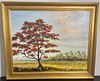 Mary J. Coulter (1880-1966) Framed Oil on canvas signed lower right