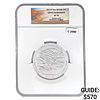 2014 US 5oz Silver Great Sand Dunes Round NGC SP70