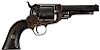 Whitney Pocket model, 5th Type, five-shot percussion revolver, with 4'' octagonal barrel. No visibl