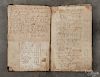 Morgantown, Pennsylvania country store ledger, dated 1789, 12 3/4'' x 8 1/2''.