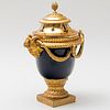 Louis XVI Ormolu-Mounted Cobalt Porcelain Brûle-parfum