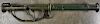 Inert rocket launcher Bazooka, inscribed R.F.I 1969 - Launcher Rocket 3-5 in C, A1630, with wood