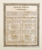 E. Benner, Sumnytown, Pennsylvania, printed irrgarten broadside, 19th c., 14'' x 11 1/2''.