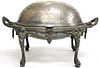 Silver-Plate Domed Chafing Dish or Warmer