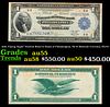 1918 "Flying Eagle" Federal Reserve Bank of Philadelphia, PA $1 National Currency Grades Choice AU FR-717