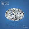 4.50 ct, H/VVS2, Oval cut GIA Graded Diamond. Appraised Value: $283,500 