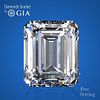 NO-RESERVE LOT: 1.51 ct, Emerald cut GIA Graded Diamond. Appraised Value: $41,500 