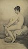 BOUGUEREAU, William (Attributed). Pencil on Paper.