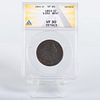 1803 LARGE 1C SMALL DATE LARGE FRACTION ANACS GRADED VF30