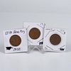 3 US LINCOLN WHEAT PENNIES 1910-S; 1911-S; 1912-S