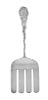 * An American Silver Asparagus Serving Fork, William B. Durgin Co., Concord, MA, Circa 1895, Louis XV pattern, handle terminal e