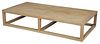 Contemporary Teak Outdoor Low Table
