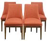 (4) CONTEMPORARY UPHOLSTERED DINING CHAIRS