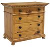 RUSTIC PINE CHEST OF DRAWERS