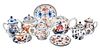11 Chinese Export Porcelain Table Objects in the Imari Palette