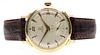 MEN'S 1950 OMEGA GOLD-FILLED CASE AUTOMATIC WRISTWATCH
