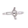 GIA 1.04ct J SI2 Marquise Diamond Platinum Engagement Ring