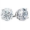 4.35 carat diamond pair, Round cut Diamonds IGI Graded 