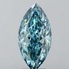 5.03 ct, Vivid Blue/VS1, Marquise cut IGI Graded Lab Grown Diamond