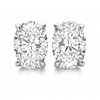 4.64 carat diamond pair, Oval cut Diamonds GIA Graded 